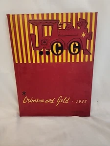 1955 COLTON HIGH SCHOOL JAHRBUCH "KARMESINROT & GOLD" COLTON, CA INLAND EMPIRE - Bild 1 von 4