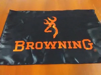 Browning Handgun Flag Polyester Black Browning Flag Deco Mancave 2nd carry Gun - Image 1 of 3