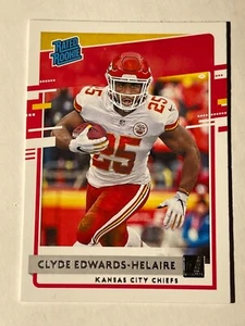 2020 Panini Donruss Rated Rookie CLYDE EDWARDS-HELAIRE Card - Picture 1 of 1