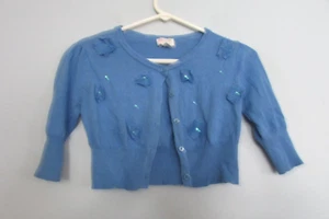 The Childrens Place Girls Blue Shrug Size XL (14) EUC!!! - Picture 1 of 2