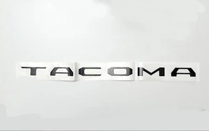Toyota TACOMA TRUCK Genuine Size Tailgate Emblem Letter Matte Black NON OEM NEW - Bild 1 von 8