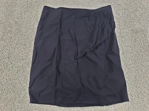 Escada Womens Pencil Skirt 42 Black Wool Nylon Lined Zipper - Picture 1 of 12