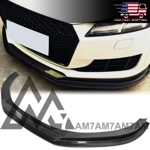 AM7 Design Carbon Fiber Front Lip for 2015 2016 2017 2018 Audi TT 8S OE Standard - Bild 1 von 8