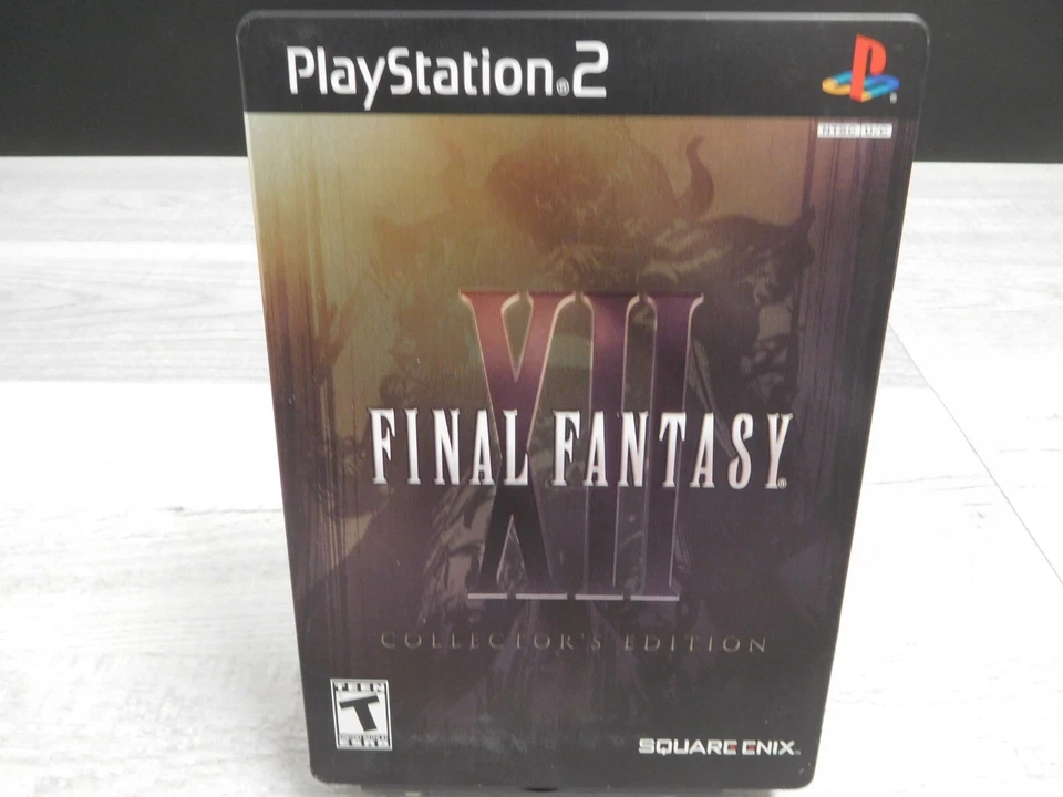 Final Fantasy XII Collector's Edition Sony PlayStation 2 PS2 2006 Steelbook ONLY - Image 1 of 4