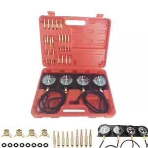 Motorcycle Carburetor Vacuum Balancer Gauge Kit Four-cylinder Synchronous Tool - Picture 1 of 10