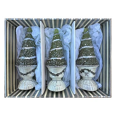 THE WHITE BARN Holiday Forest Topiary Candle Trio Unscented - Image 1 of 4