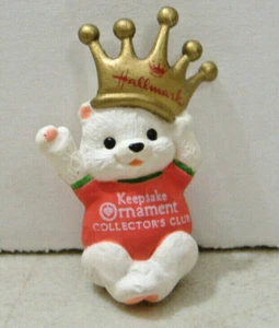 CROWN PRINCE~ 1990 MINIATURE HALLMARK CLUB ORNAMENT - Picture 1 of 6