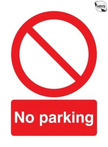 SIGNS & LABELS No Parking Sign - Rigid Polypropylene - 420mm x 297mm FML01949R [ - Imagen 1 de 2