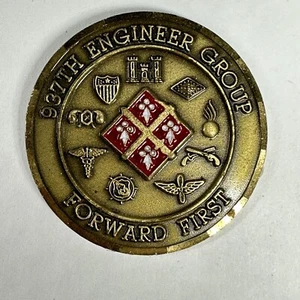 COMMANDERS COIN OF EXCELLENCE 937TH ENGINEER GROUP FORWARD FIRST - Bild 1 von 4