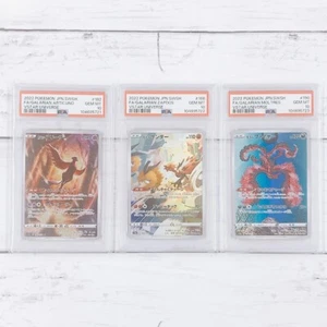 PSA 10 Galarian Articuno Zapdos Moltres S12a SEQ Set Sequential Pokemon Japanese - Picture 1 of 8