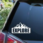 Explore Sticker Funny Car Van Caravan Camper Motorhome 4x4 Off Road Decal