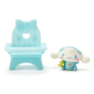 Japanese Sanrio Baby CINNAMOROLL with Chair Mascot Mini Figure - Picture 1 of 6