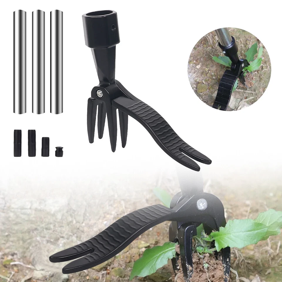 Teleskop Unkrautstecher Unkrautentferner Unkraut Ausstecher-Entferner - Bild 1 von 4