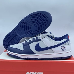 Nike Dunk Low NBA 75th Anniv Brooklyn Nets Trainer DD3363-001 Mens 12.5 - Picture 1 of 8
