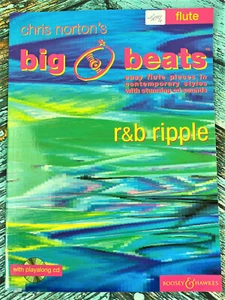 New! Chris Norton's BIG BEATS R&B RIPPLE FLUTE Book & CD Music Songs HL48012169 - Picture 1 of 5