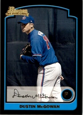 2003 BOWMAN DRAFT PICKS & PROSPECTS - RC #BDP110 DUSTIN MCGOWAN TORONTO BLUE - Image 1 of 2