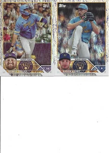 2023 Topps Factory Foilboard Aaron Ashby #232/426 #281 Milwaukee Brewers READ - Picture 1 of 1