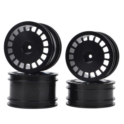 1/10 Buggy Aluminum Dish Wheels Rim Für Tamiya TT-02BR TL-01B TT02B MS DF-03 4WD - Bild 1 von 4