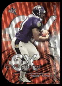 2000 Fleer E-X #11 XC Jamal Lewis FOOTBALL Baltimore Ravens - Picture 1 of 2
