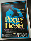 Plakat Porgy and Bess New York Harlem Theatre Deutsches Theater 80/90er A0 Top! 