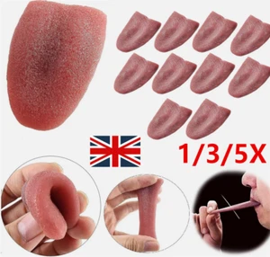 Fake Tongue False Tongue Horrific Tongue Prop Tricks Tongue Toys Prop Gags Joke - Picture 1 of 27