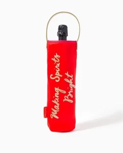 BNWT lilly pulitzer holiday wine Ruby Red Making Spirts Bright Wine bag - Picture 1 of 1