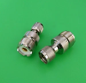 (50 PCS) Mini UHF Male to UHF Female Connector - USA Seller - Picture 1 of 3