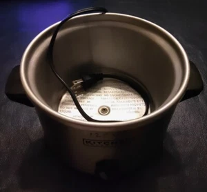 KITCHEN SELECTIVES SC-152 STAINLESS CROCK POT SLOW COOKER External Pot Only - Picture 1 of 3