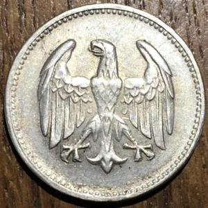 PIECE DE 1 MARK 1924 J EN ARGENT ALLEMAGNE (587) - Photo 1/2