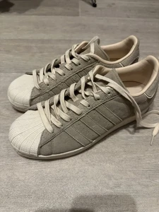 Adidas Originals Superstar Leather Sneakers Beige – Size 7.5 US / 40⅔ EU / 25 cm - Bild 1 von 6