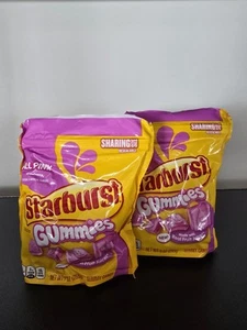 Brand New Share All Pink Starburst Original Gummies Candy Bag 9oz 4 2/25 Best By - Picture 1 of 5