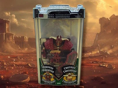 2005 Mega Bloks Mag Warriors - Battle Scorch 4" Magnetic Action Figure - Image 1 of 4