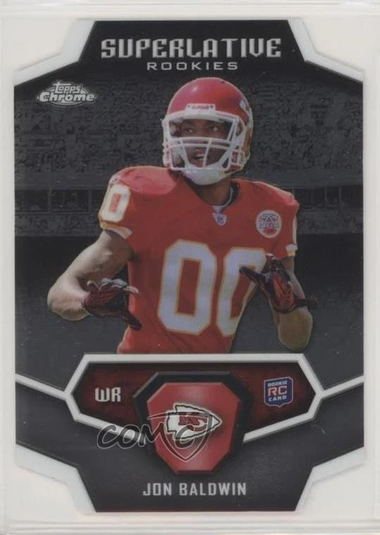 2011 Topps Chrome Superlative Rookies Jonathan Baldwin Jon Baldwin #SR-JB RC - Image 1 of 2