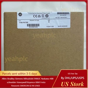 New Factory Sealed AB 1756-PA75R SER A ControlLogix AC Redundant Power Supply - Picture 1 of 1