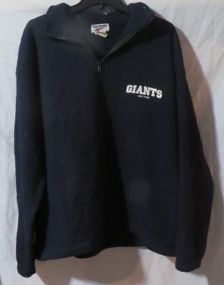 Sudadera Pullover de los New York Giants para Hombres 2XL Polar 1/4 Cremallera De Colección Reebok NFL Foto 1 de 4