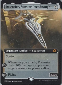 MTG (Regular) Dawnsire, Sunstar Dreadnought (Extended Art) M Edge of Eternities - Picture 1 of 2