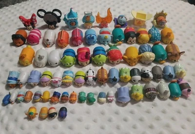 Tsum Tsum Disney Vinyl Figures Lot of 77 Assorted Pieces. - Image 1 of 4