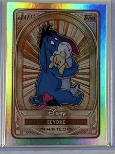 Eeyore Green Mint Foil /75 2025 NYCC Topps Disney Mint #9 - Picture 1 of 2