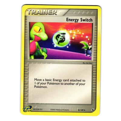 ENERGY SWITCH 82/109 EX RUBY AND SAPPHIRE POKEMON TCG - Image 1 of 2