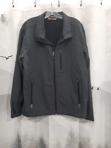 Free Country Men's Large(42-44) Long Sleeve Full Zil Collared Polyester Mix Coat - Picture 1 of 6