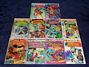 DETECTIVE COMICS 404 453 454 458 461 465 477 489 496 499 LOT MISSING 400 405 411 - Picture 1 of 2