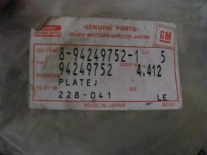 NOS GM 94249752 Transmission Synchronizer Retainer 1983-99 Spectrum Storm Fiero - Picture 1 of 3