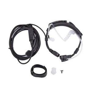 Zestaw słuchawkowy mikrofonu gardłowego Air Tube Fit do Baofeng UV-9R Plus BF-9700 BF-A58 UV-82WP B - Zdjęcie 1 z 14