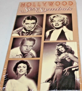 Hollywood Sex Symbols (New Sealed VHS 1988) Marilyn Monroe, Elvis Presley - Picture 1 of 2