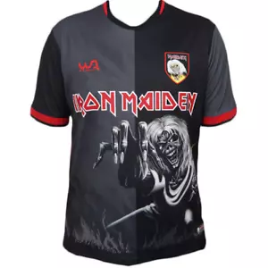 Number of the Beast Iron Maiden Limited Edition Soccer Jersey - Wa Sports - Picture 1 of 2