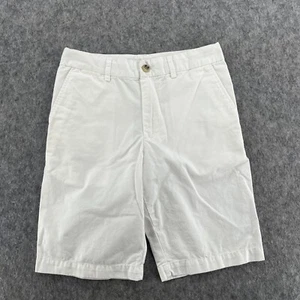 Polo Ralph Lauren Youth Classic Chino Shorts White 12 Cotton - Picture 1 of 8
