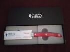 Cutco Red Handle 1768 Spreader Spatula Knife Engraved  New Open Box 