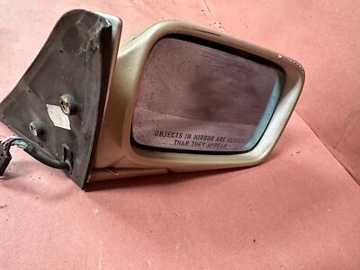 BMW E30 325I M3 Right Outside Heated Mirror Assy Electric Alpine White OEM#91441 - Image 1 of 4