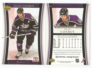 2005-06 Craig Conroy Kings! Rule ~ Los Angeles Kings Hockey Trading Card #5