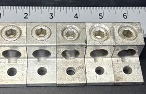 5- BKB ADR25 Terminal Lug, Conector Mecánico, 250-6 AWG AL9CU, Blackburn - Imagen 1 de 11